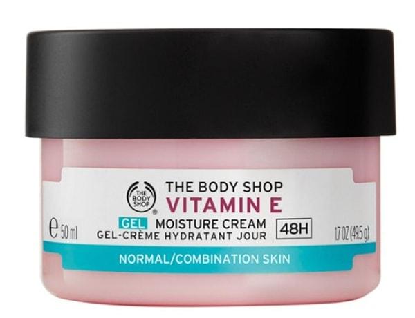 17. The Body Shop vitamin E nemlendirici krem çok hoş!
