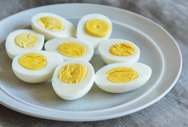 12. Ana gıda haşlanmış yumurta: Haşlanmış yumurta diyeti nedir?