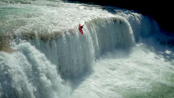 2. Waterfall Kayaking