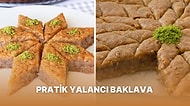 Kat Kat Yufka Açmakla Uğraşmayın: Canınız Çektikçe Kolayca Hazırlayabileceğiniz Pratik Yalancı Baklava Tarifi