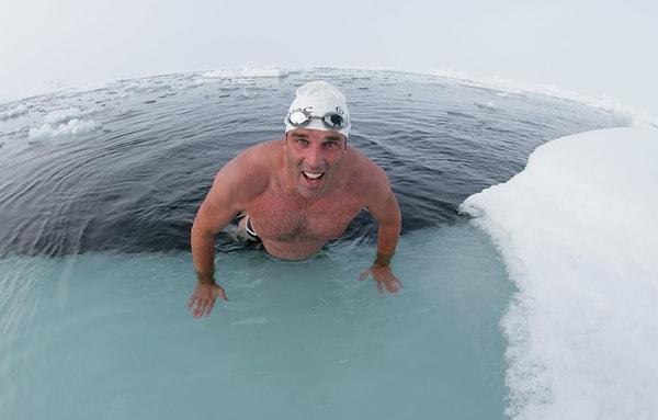 5. Buz Gibi Suda Yüzmek