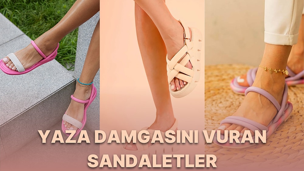 Rahatına Düşkün Olanların Tercih Ettiği Puff Sandalet Modelleri