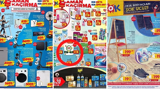 Okul Ürünleri Bu Hafta da Satışta! 24 - 27 Ağustos ŞOK Bu Hafta Kataloğu