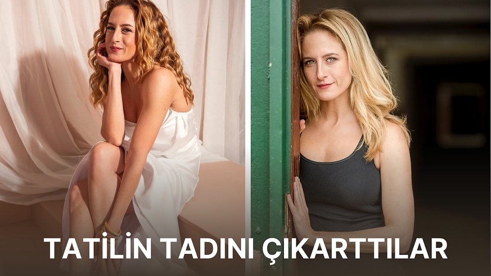 Meme Kanseri Sürecini Başarılı Bir Şekilde Atlatan Canan Ergüder Oğlu Demir ile Plajda Görüntülendi!