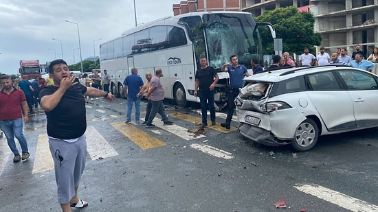 Bir Deli Bal Vakası Daha: Bu Sefer Otobüs Şoförünü Çarptı