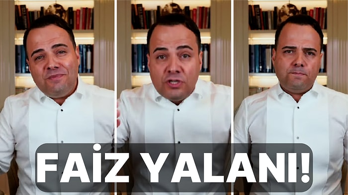 Özgür Demirtaş İsyan Etti! 'Faiz Yalanı'nı Tane Tane Anlattı En Çok Dini Bütün Vatandaşlara Seslendi