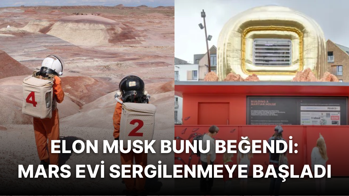 Mars Evi Ziyarete Açıldı! Kızıl Gezegende Bu Altın Kaplama Evlerde
