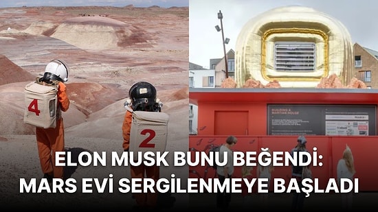 Mars Evi Ziyarete Açıldı! Kızıl Gezegende Bu Altın Kaplama Evlerde Yaşayacakmışız