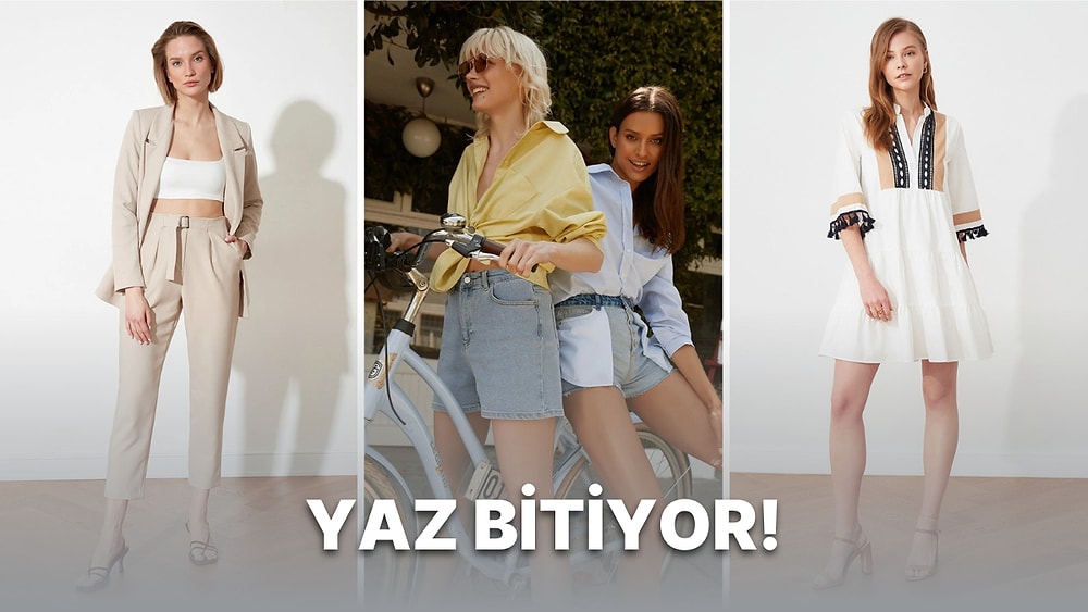 Yaz Biterken Sezon Sonu İndirimlerini Değerlendirmek İsteyenlere Özel Kıyafetler