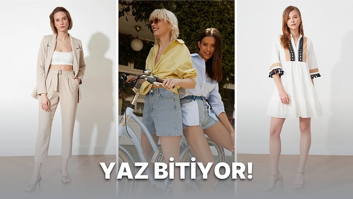 Yaz Biterken Sezon Sonu İndirimlerini Değerlendirmek İsteyenlere Özel Kıyafetler