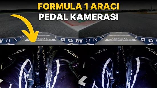 Formula 1 Aracının Pedal Kamerasından Çekilen Görüntüler Merakınızı Bir Nebze Olsa da Giderecek