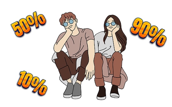 Тест: На сколько % вы сейчас влюблены?