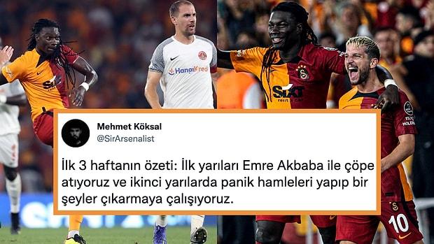 Gomis'in Bir Kez Daha Takımını Sırtladığı Ümraniyespor Maçının Ardından Galatasaray'a Gelen Tepkiler