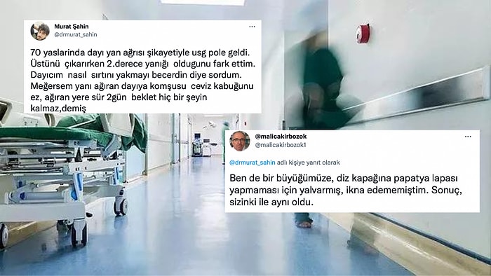 Sırt Ağrısına Komşu Tavsiyesiyle Uyguladığı Yöntemle Doktoru Dumur Eden Hasta Sosyal Medyayı da Şaşırttı