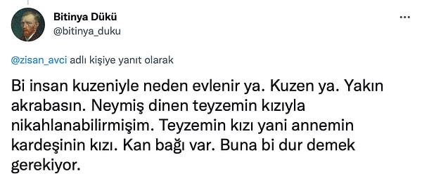 Akraba evliliklerine isyan eden kullanıcılar da vardı👇