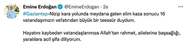 Cumhurbaşkanı Erdoğan'ın eşi Emine Erdoğan ⬇️