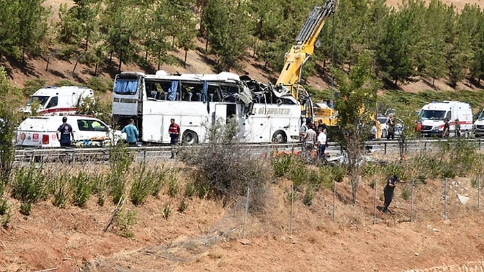 Gaziantep’te Katliam Gibi Kazaya Neden Olan Otobüs Sabıkalı Çıktı