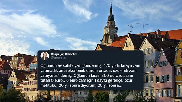 Almanya'da 20 Yıl Sonra Yaptığı 5 Euroluk Kira Zammı İçin Özür Dileyen Ev Sahibi Tartışma Konusu Oldu