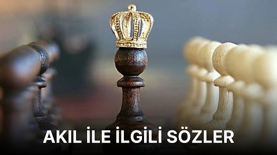 Akıl Üzerine Söylenmiş Güzel ve Anlamlı Sözler