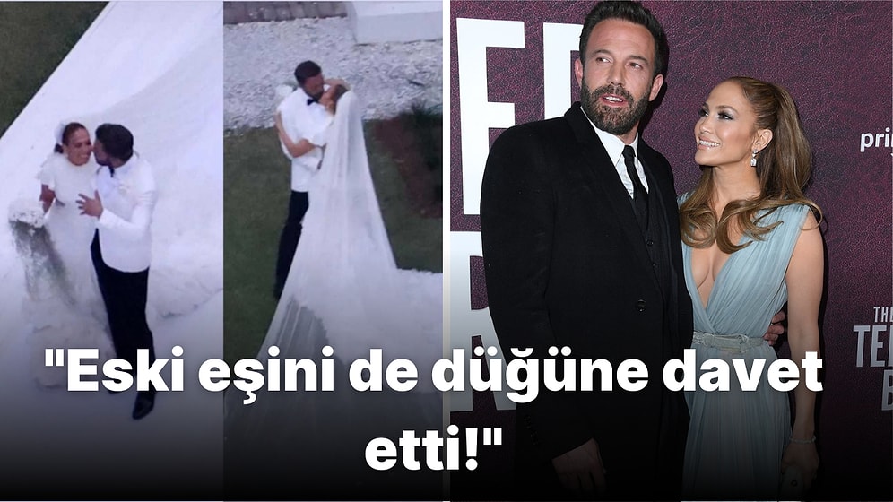 Jennifer Lopez ve Ben Affleck'in 3 Gün 3 Gece Sürecek Düğünü Başladı! Düğüne Dair Detaylar ve İddialar...