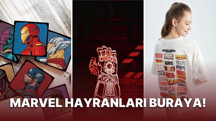 Hayranlar Buraya! Marvel İzlemeye Doyamayanların Bayılacağı 21 Ürün