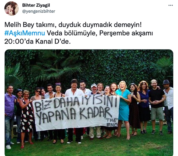 Perşembe günü finali izleyecek misiniz diye sormuyoruz,