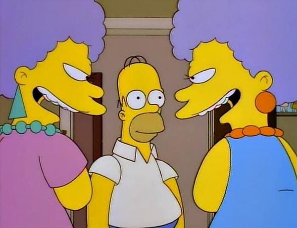 3. Patty ve Selma, Marge'ı Homer ile evlenmeye şartlandırdıklarını düşündükleri için ikisi de Homer'dan nefret ediyorlar.