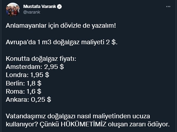 Tepkiler yoğunlaşınca Bakan Varank bu kez de döviz cinsinden verdi rakamları ancak ekleme de yaptı.