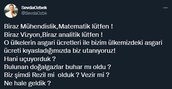 Diğer tepkiler de onu izliyor.