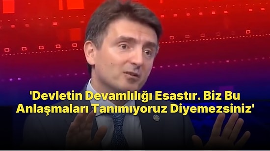 İyi Partili Yılmaz, Kılıçdaroğlu'nun 'Beşli Çeteyle Yapılan Anlaşmaları İptal Edeceğim' Sözlerine Karşı Çıktı
