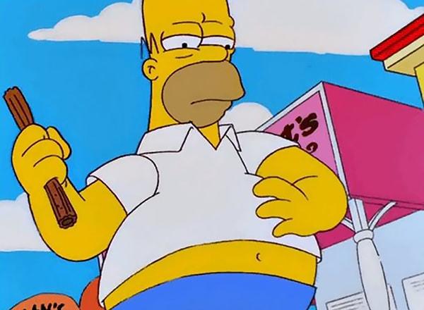 18. Homer midesiyle konuşuyor.