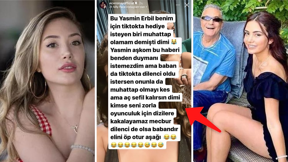 Mehmet Ali Erbil'le Mehkemelik Olan Ece Ronay, Yasmin Erbil'le İlgili Söylediği Sözlerle Olay Yarattı
