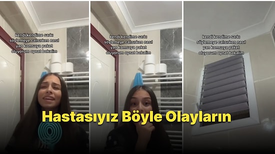 Banyoda 'Bilir O Beni' Şarkısını Söylediği Sırada Komşusu da Şarkıya Eşlik Edince Şoke Olan Kadın