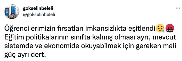 İmkansızlıkta eşitlenmek...