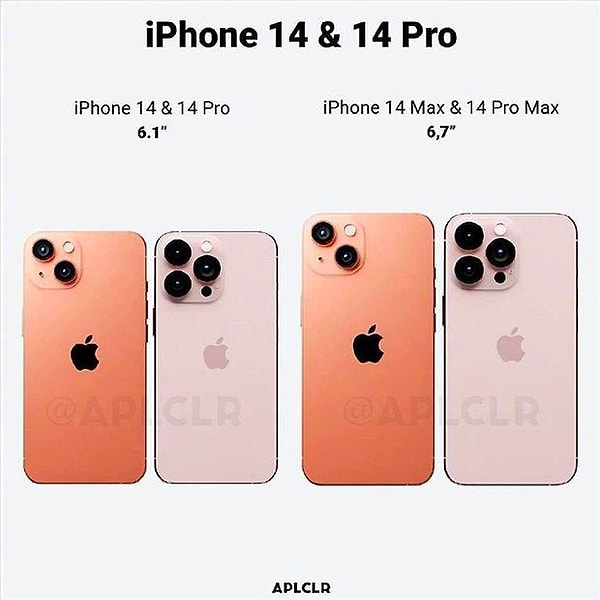 iPhone 14 serisi merakla beklenirken en çok merak edilen cihaz iPhone 14 Max olabilir.