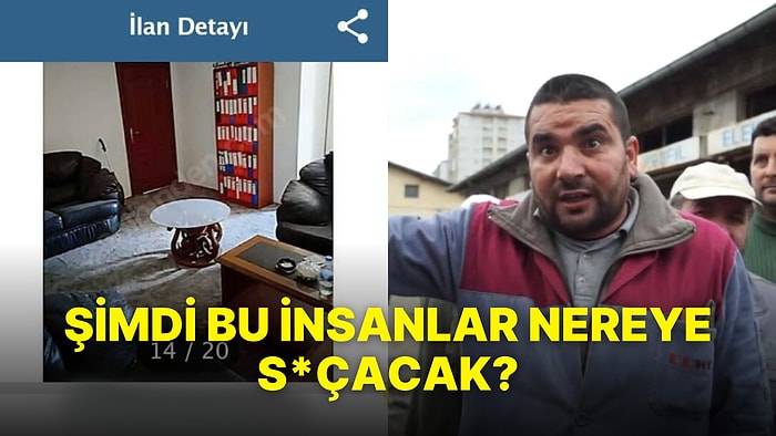 Bu Hangi Kafanın Ürünü? Kocaeli'ndeki İlginç Kiralık Ev İlanı Gören Herkesin Beynini Yaktı!