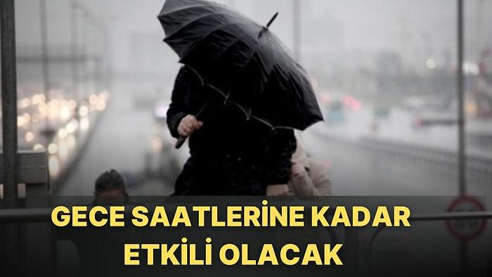 AKOM Uyardı: İstanbul'da Sağanak Yağış ve Dolu Bekleniyor