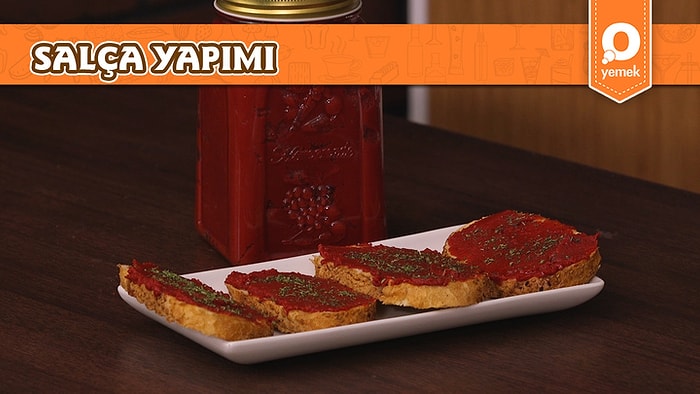 Mutfağımızda Kışa Hazırlık Başladı! Salça Nasıl Yapılır?