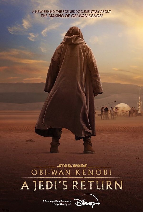 10. Obi-Wan Kenobi dizisinin yapımını konu alan A Jedi’s Return belgeselinden yeni bir afiş yayımlandı.