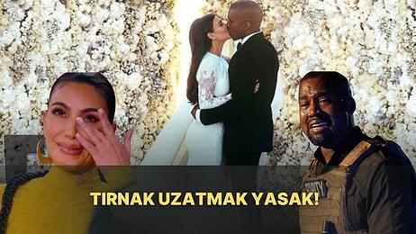Star Hayatı Böyle mi Oluyor? Evlilikleri Boyunca Kanye West'in Kim Kardashian'a Koyduğu Çılgın Kurallar