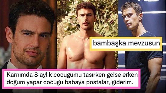 Gözlerin Dudakların Alev Alev! Yakışıklılığı Kadar Başarılı Oyunculuğuyla da Gönlümüzü Çalan Theo James 🔥