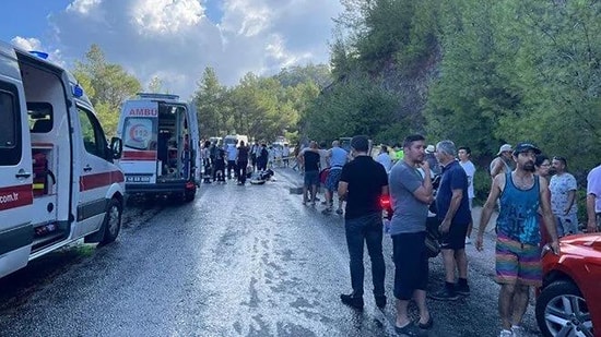 Marmaris'te Turistleri Taşıyan Cip Devrildi: 5 Ölü...