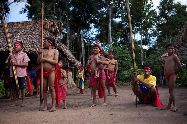 5. Yanomami Kızılderilileri