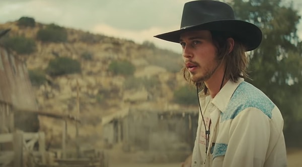 10. 'Once Upon a Time in Hollywood' filminde Tex rolünü üstlenen Austin Butler