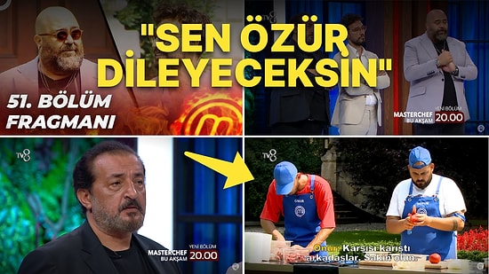 MasterChef'te Ortalık Karıştı: Mehmet Şef Yarışmacıya 'Özür Dileyeceksin' Diye Bağırdı!