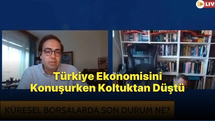 Enflasyonun Düşeceği İddialarını Değerlendiren Ünlü Ekonomist Canlı Yayında Koltuktan Düştü