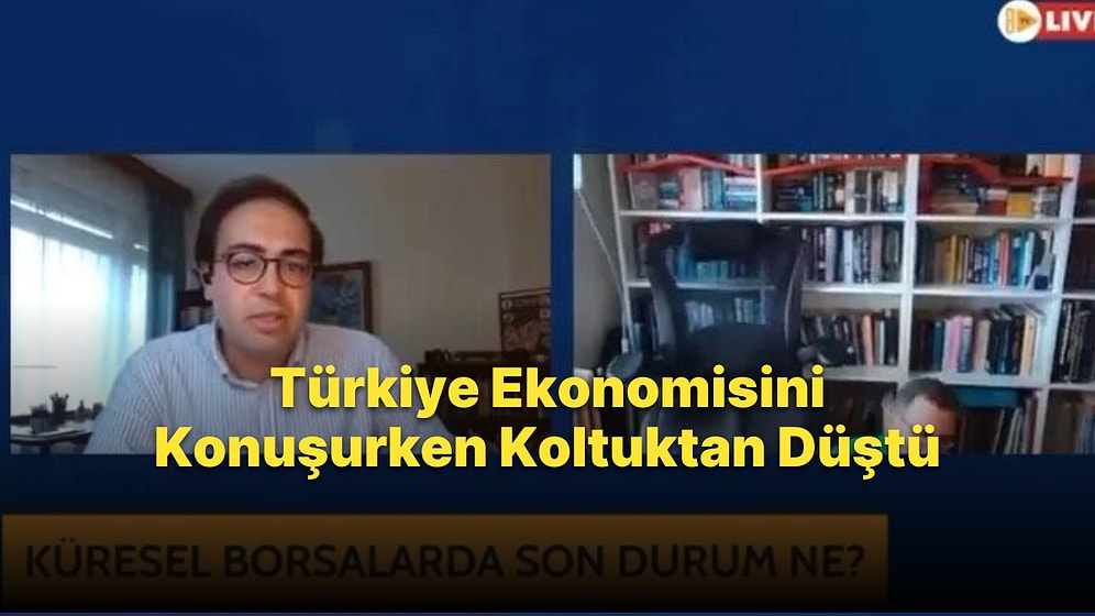 Enflasyonun Düşeceği İddialarını Değerlendiren Ünlü Ekonomist Canlı Yayında Koltuktan Düştü