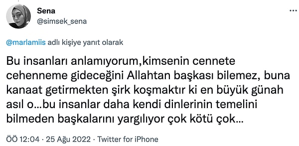 Yargılamak en büyük hastalığımız.