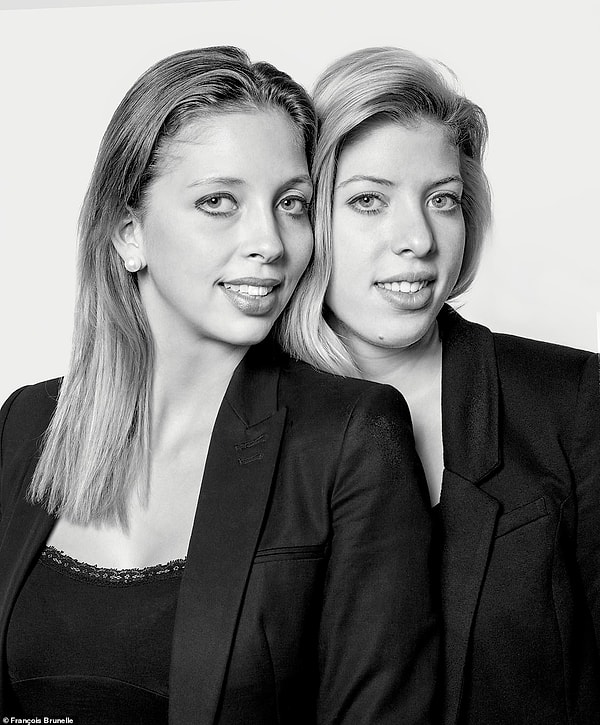 Для исследования команда набрала 32 пары-двойника, которые были сфотографированы Франсуа Брюнелем, канадским художником, который фотографирует двойников с 1999 года.