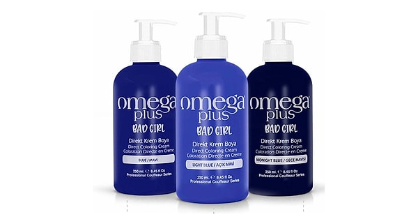 8. Omega Plus Bad Girl Amonyaksız Renkli Saç Boyası Seti